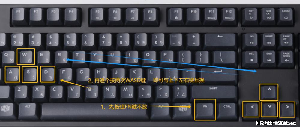 键盘，怎样把wasd键与上下左右方向键互换？ - 生活百科 - 贵港生活社区 - 贵港28生活网 gg.28life.net